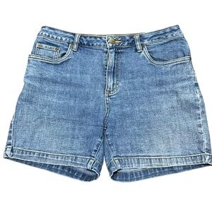Falls Creek Blue Jean Shorts Classic Style Size 8